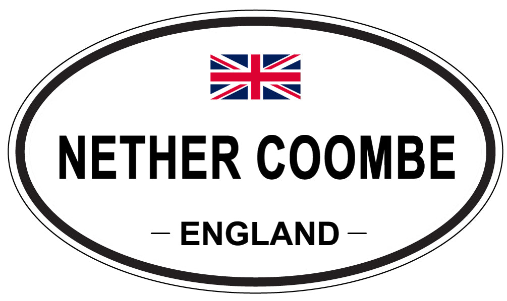 NETHER COOMBE, England - Oval Magnet