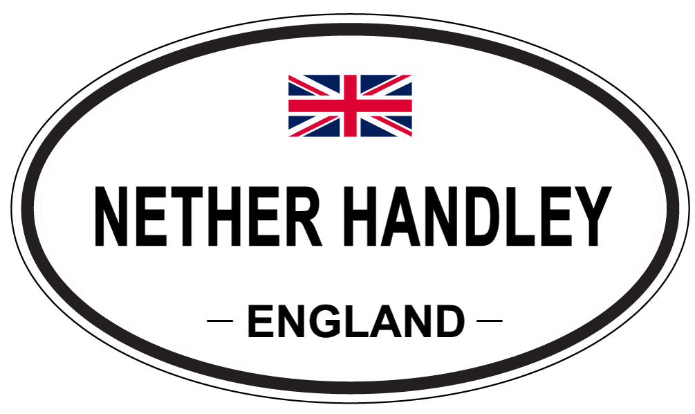 NETHER HANDLEY, England - Oval Magnet