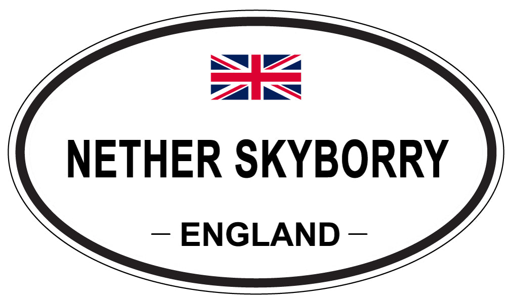NETHER SKYBORRY, England - Oval Magnet