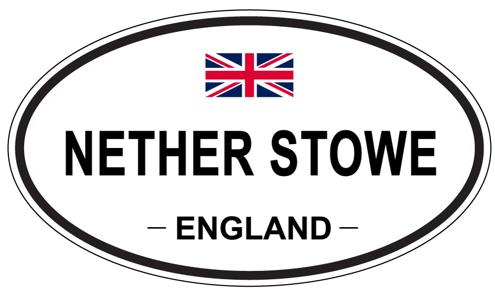 NETHER STOWE, England - Oval Magnet