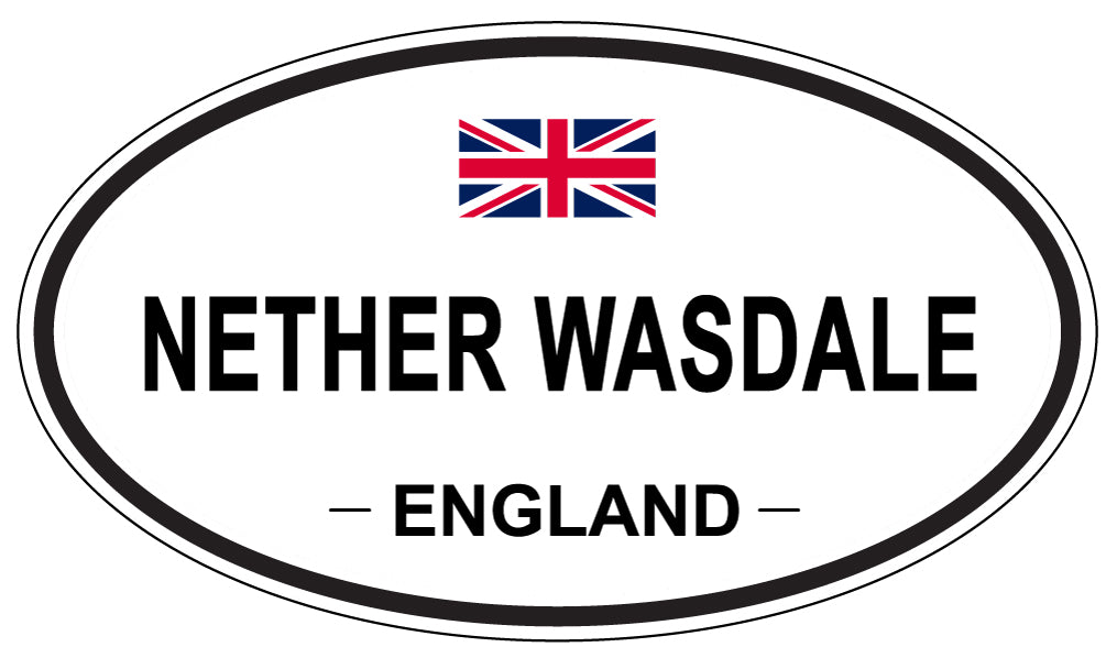 NETHER WASDALE, England - Oval Magnet