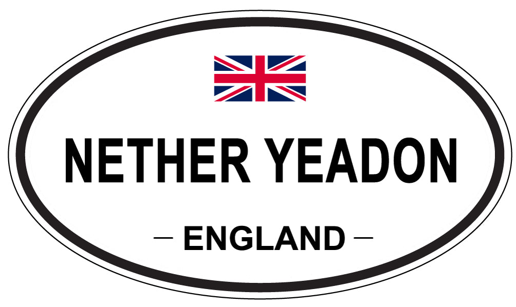 NETHER YEADON, England - Oval Magnet