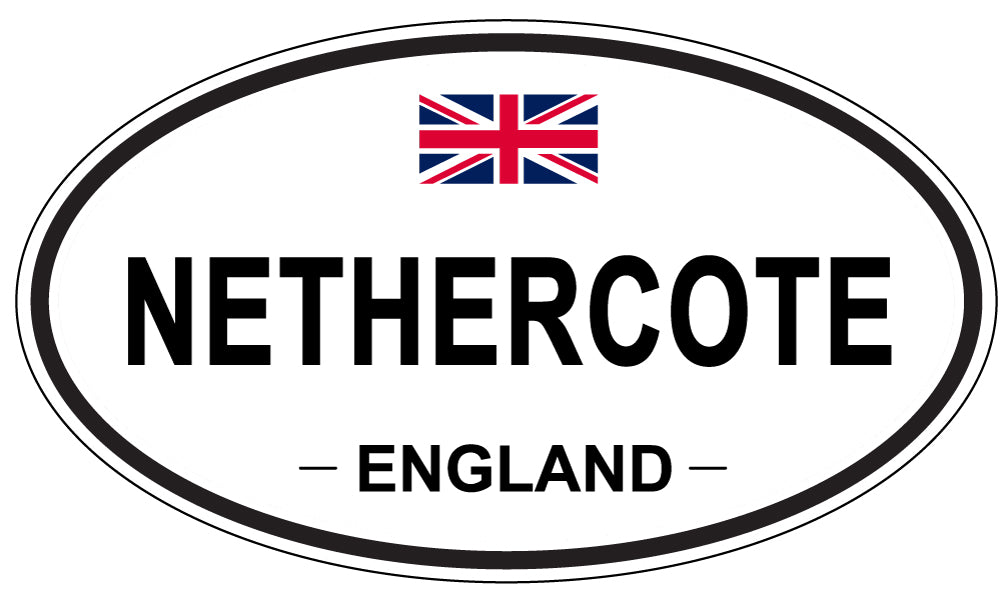 NETHERCOTE, England - Oval Magnet