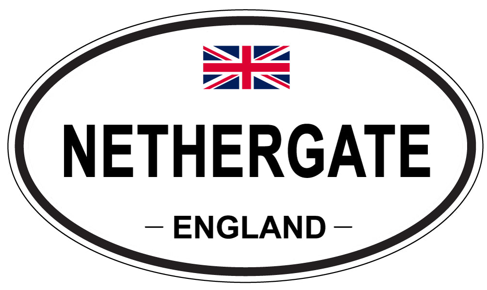 NETHERGATE, England - Oval Magnet