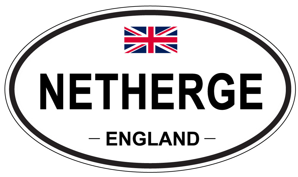 NETHERGE, England - Oval Magnet