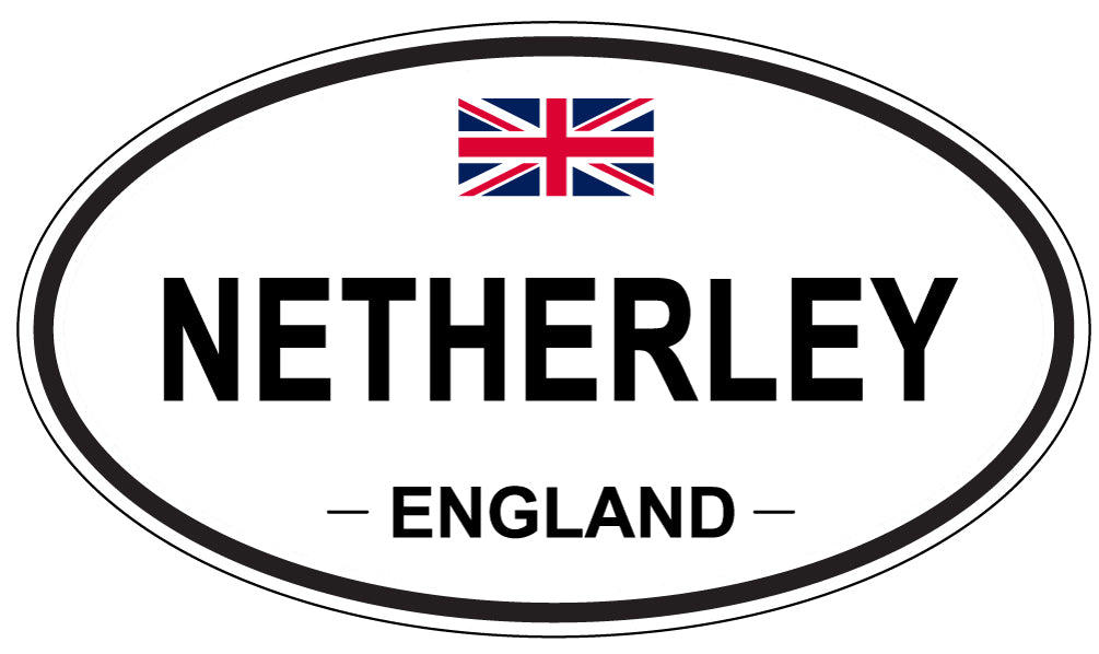 NETHERLEY, England - Oval Magnet