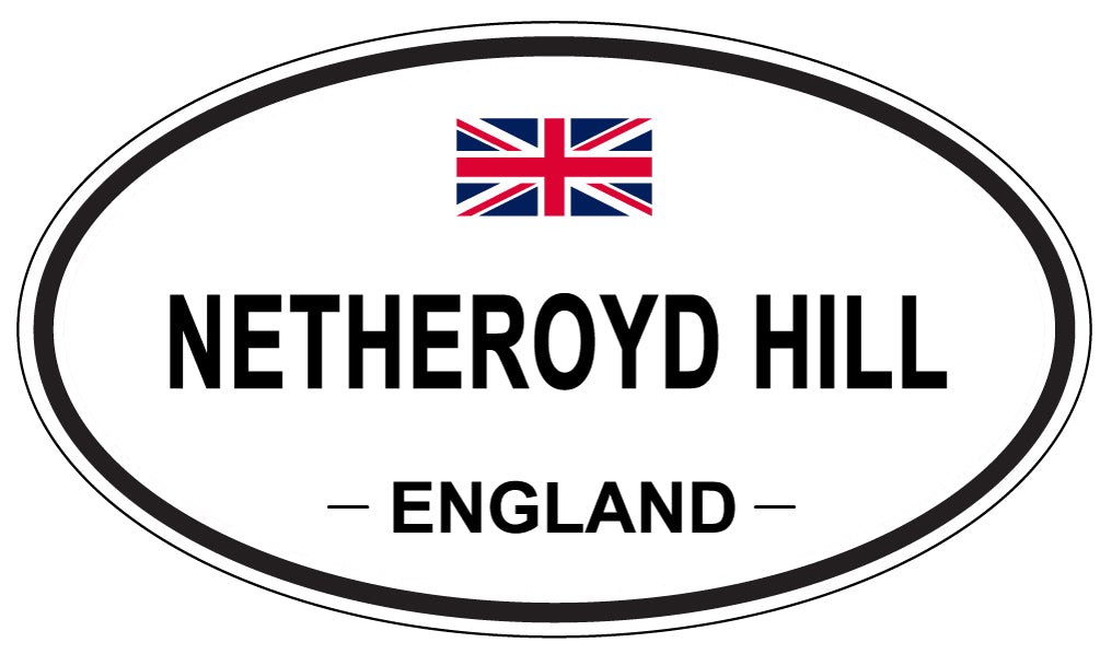 NETHEROYD HILL, England - Oval Magnet