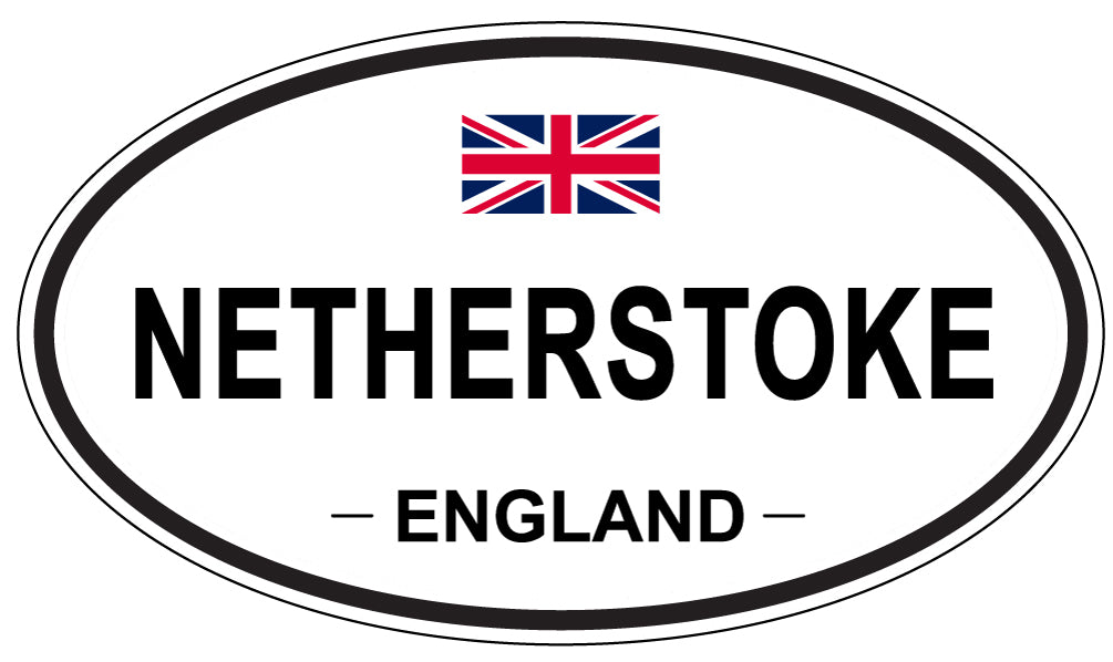 NETHERSTOKE, England - Oval Magnet