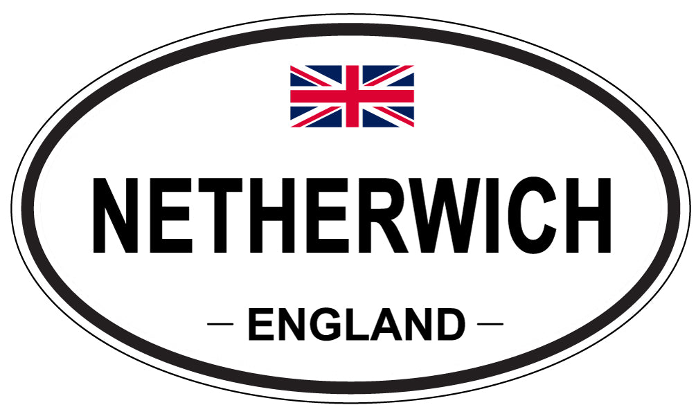NETHERWICH, England - Oval Magnet
