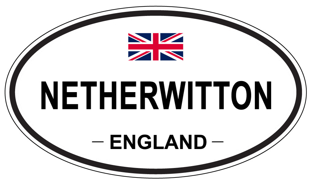 NETHERWITTON, England - Oval Magnet