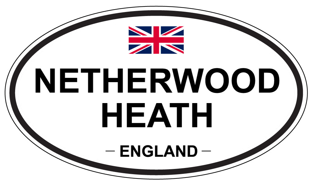 NETHERWOOD HEATH, England - Oval Magnet
