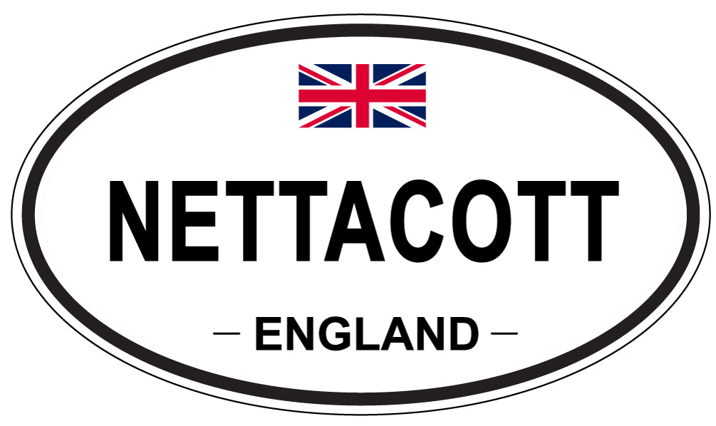 NETTACOTT, England - Oval Magnet