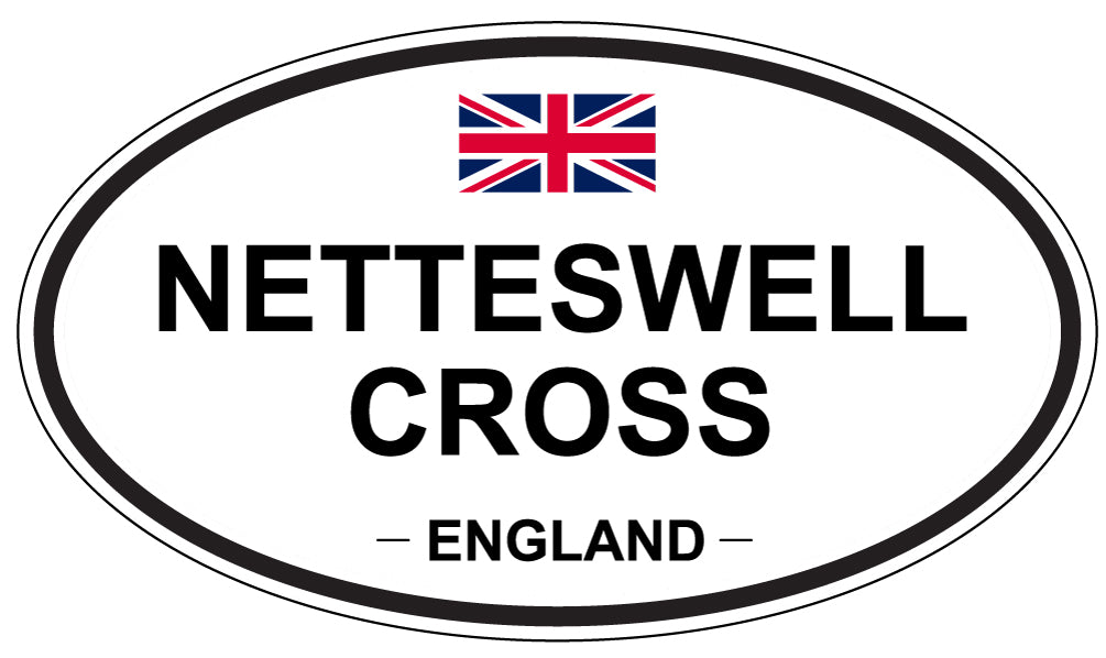 NETTESWELL CROSS, England - Oval Magnet