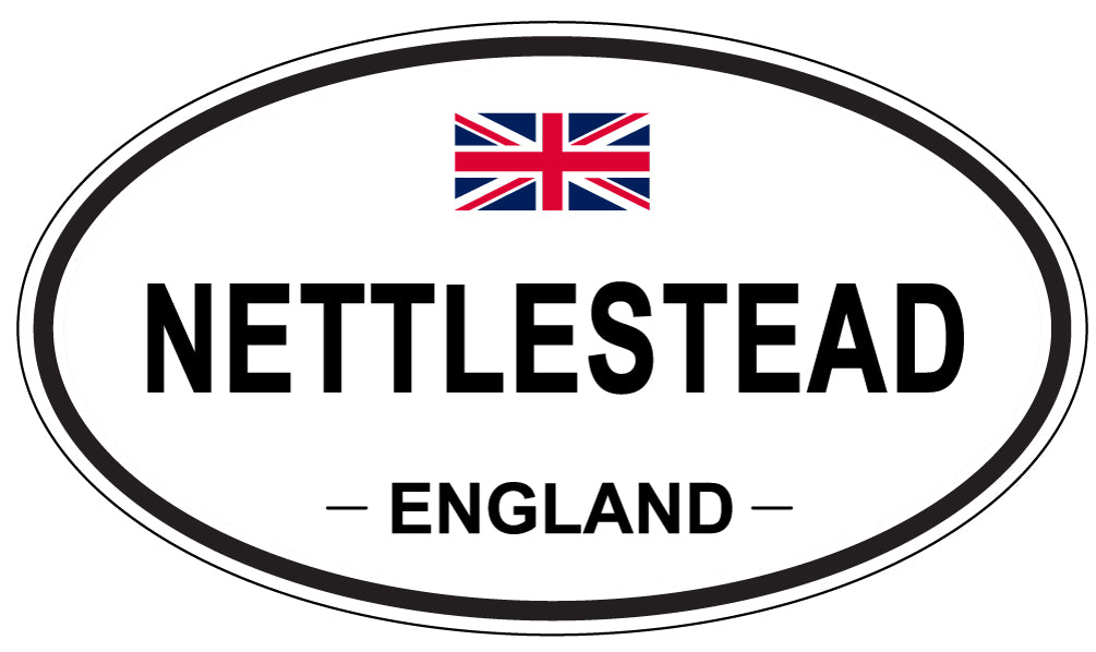 NETTLESTEAD, England - Oval Magnet