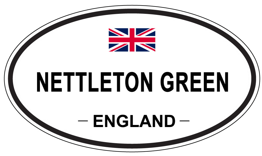 NETTLETON GREEN, England - Oval Magnet
