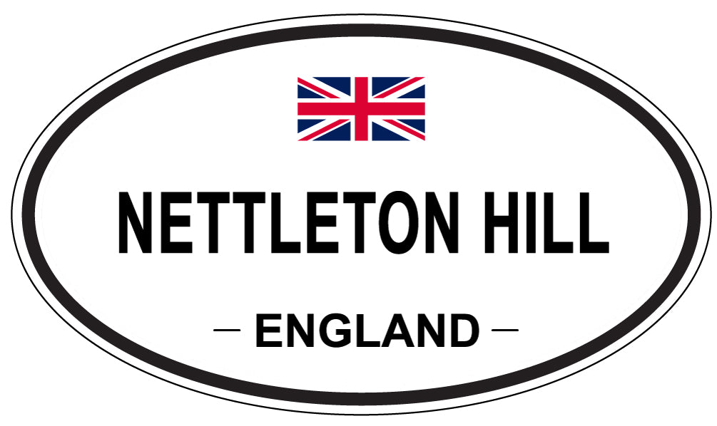 NETTLETON HILL, England - Oval Magnet