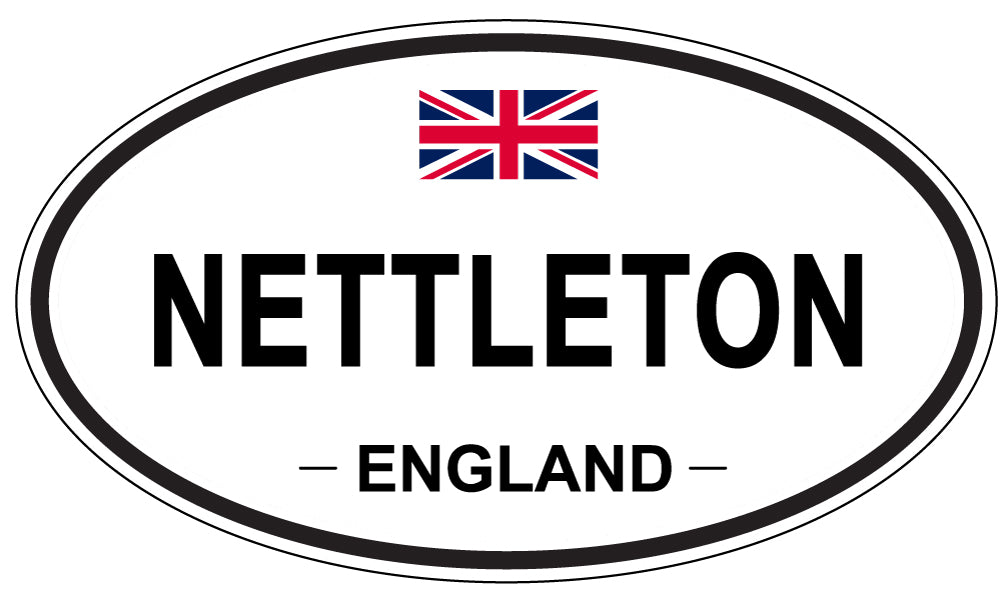 NETTLETON, ENGLAND - Oval Sticker