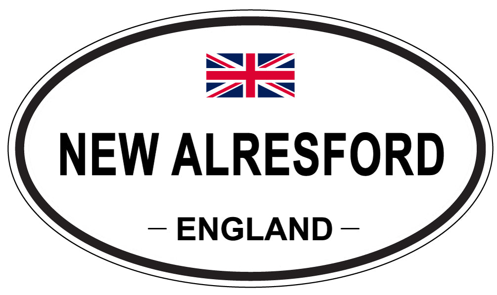 NEW ALRESFORD, England - Oval Magnet