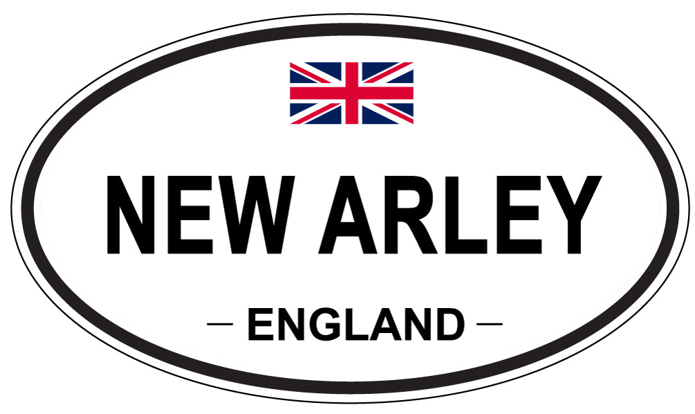 NEW ARLEY, England - Oval Magnet