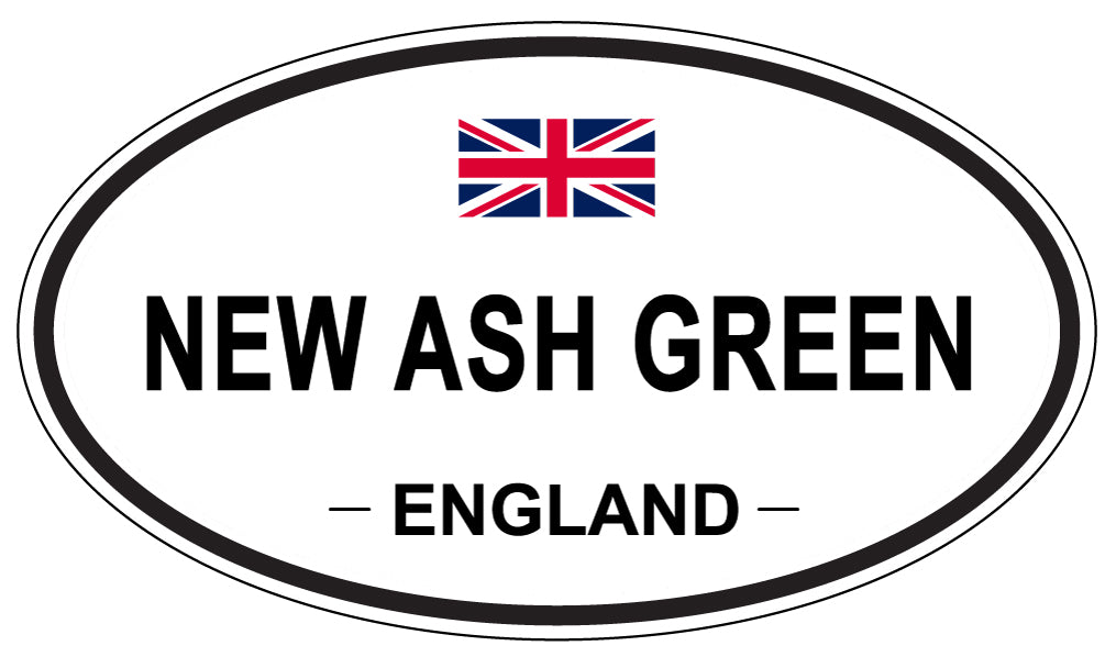 NEW ASH GREEN, England - Oval Magnet