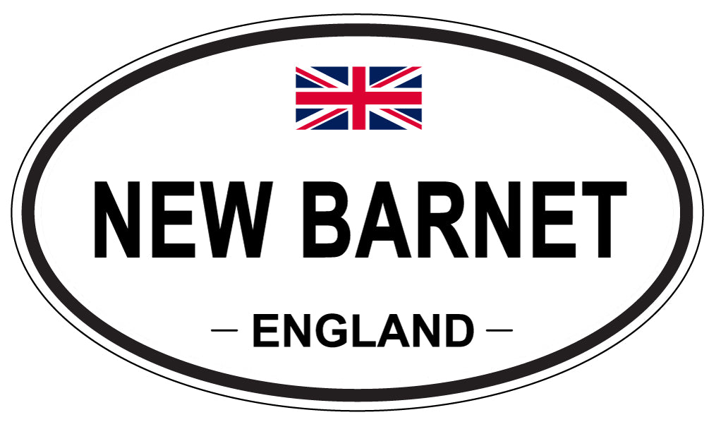 NEW BARNET, England - Oval Magnet