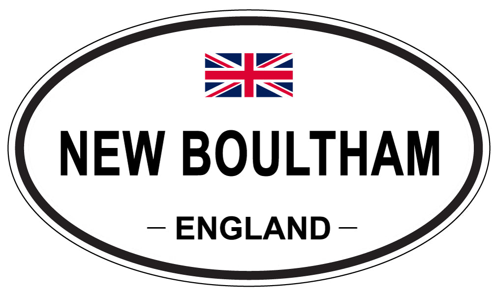 NEW BOULTHAM, England - Oval Magnet
