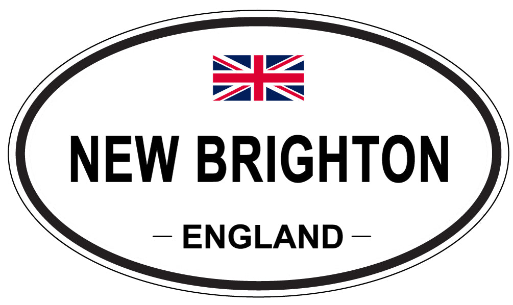 NEW BRIGHTON, England - Oval Magnet