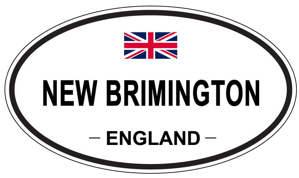 NEW BRIMINGTON, England - Oval Magnet