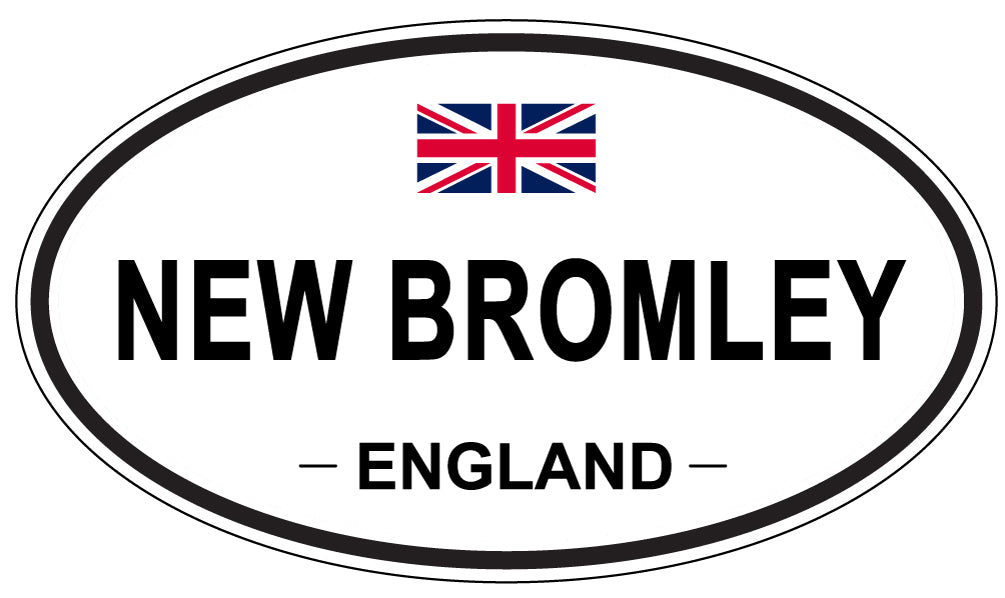 NEW BROMLEY, England - Oval Magnet