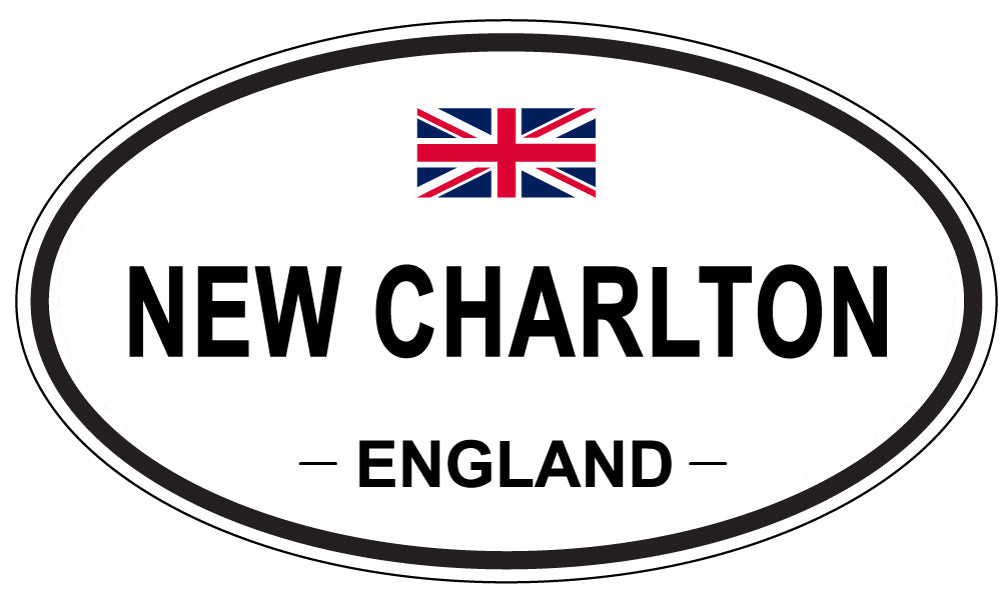 NEW CHARLTON, England - Oval Magnet