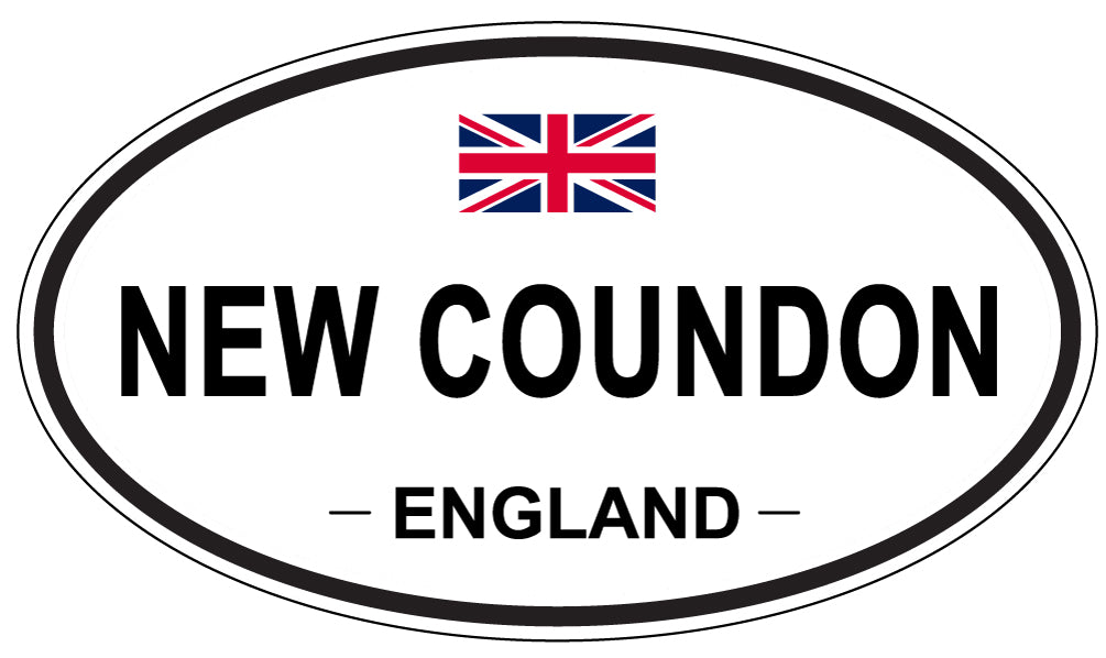 NEW COUNDON, England - Oval Magnet