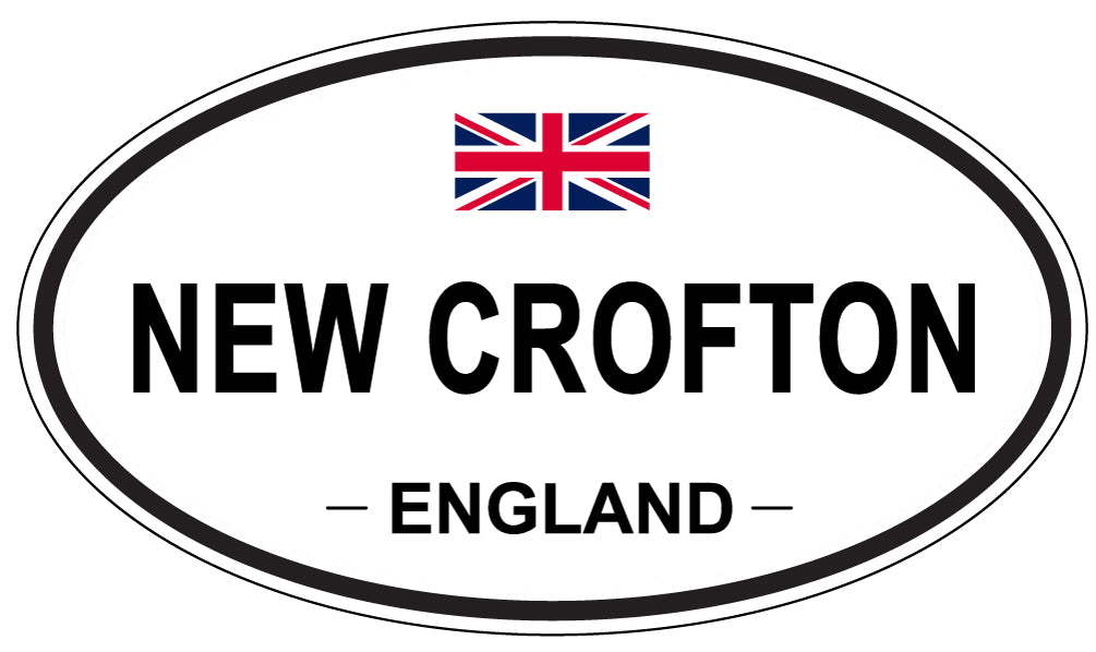 NEW CROFTON, England - Oval Magnet