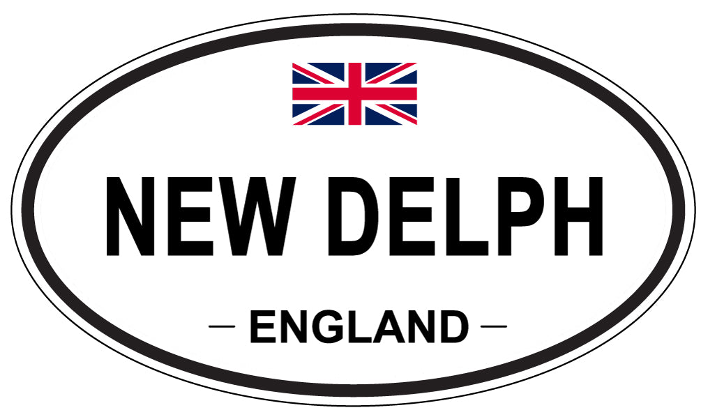 NEW DELPH, England - Oval Magnet
