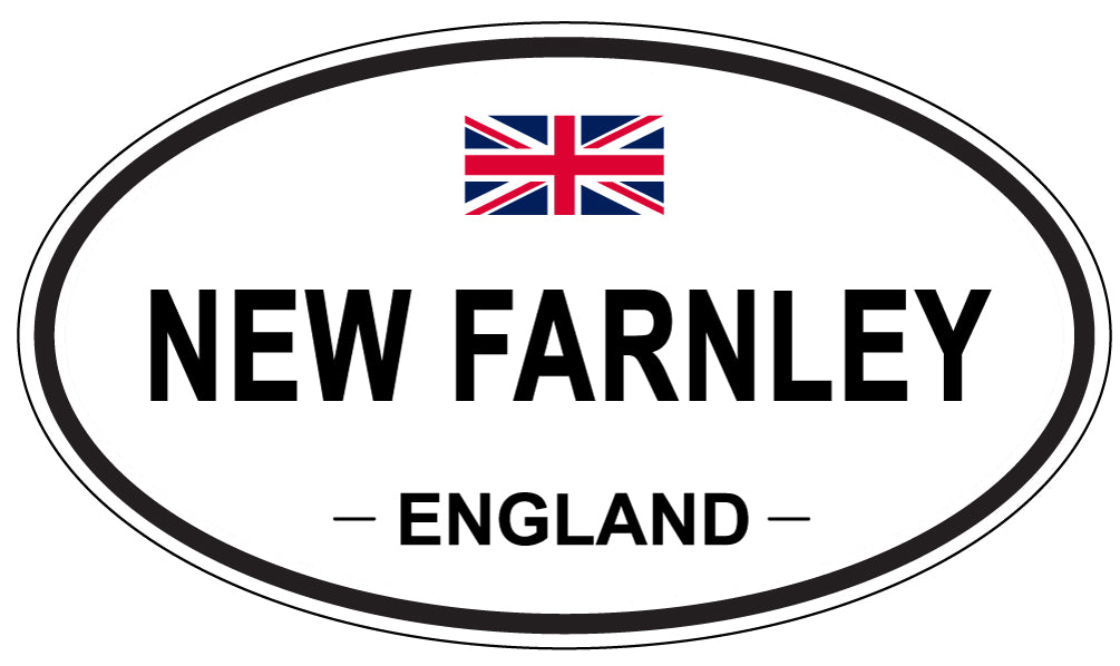 NEW FARNLEY, England - Oval Magnet