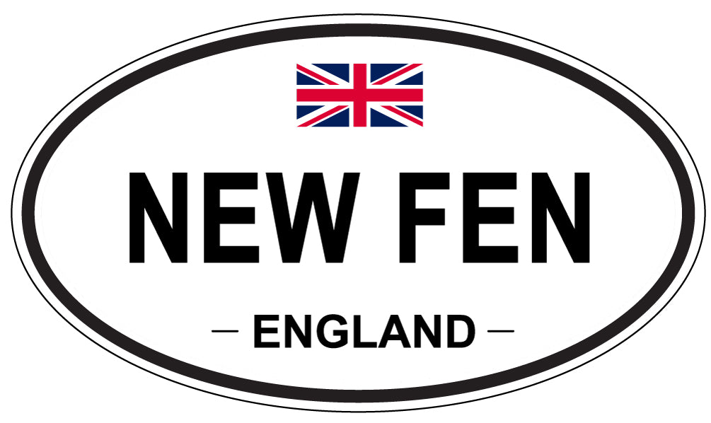 NEW FEN, England - Oval Magnet