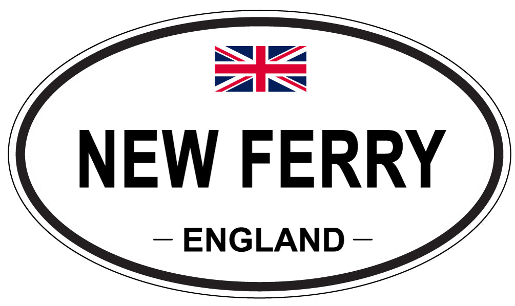 NEW FERRY, England - Oval Magnet