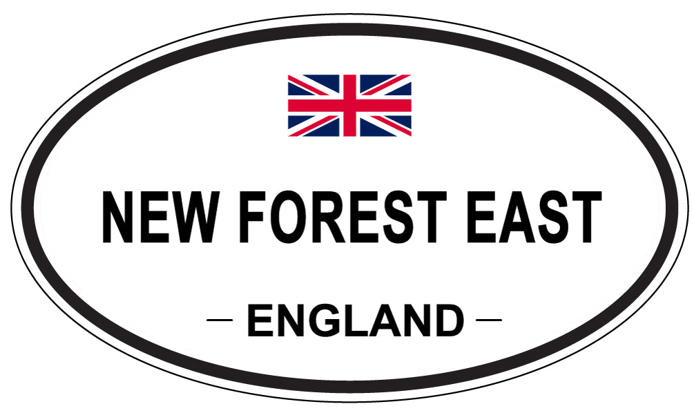 NEW FOREST EAST, ENGLAND - Oval Sticker
