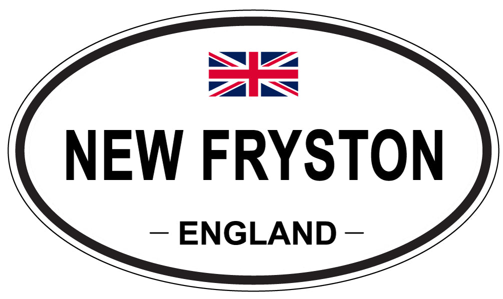 NEW FRYSTON, England - Oval Magnet