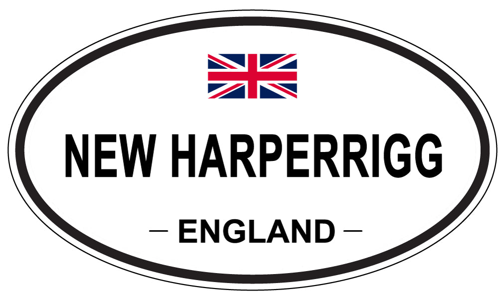 NEW HARPERRIGG, England - Oval Magnet