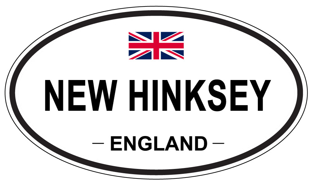NEW HINKSEY, England - Oval Magnet