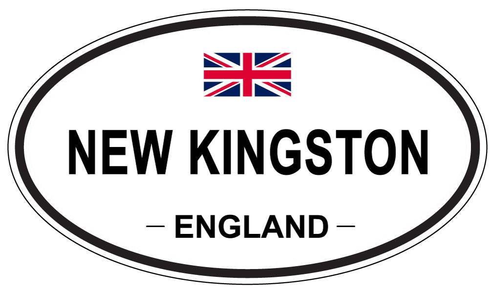 NEW KINGSTON, England - Oval Magnet