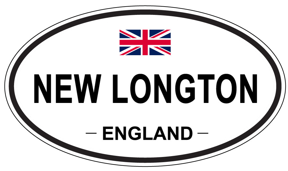 NEW LONGTON, England - Oval Magnet