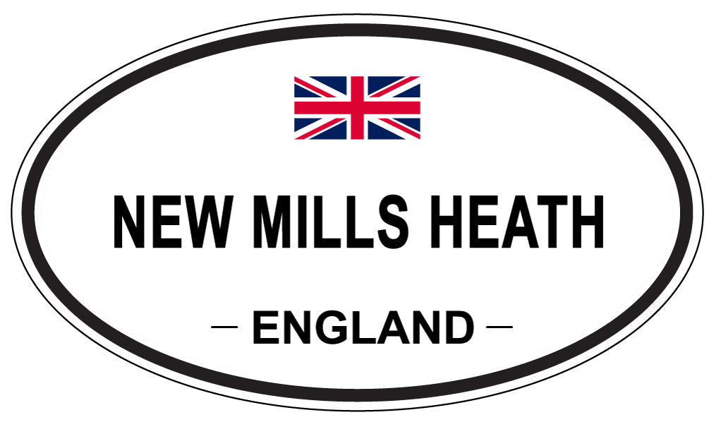 NEW MILLS HEATH, England - Oval Magnet