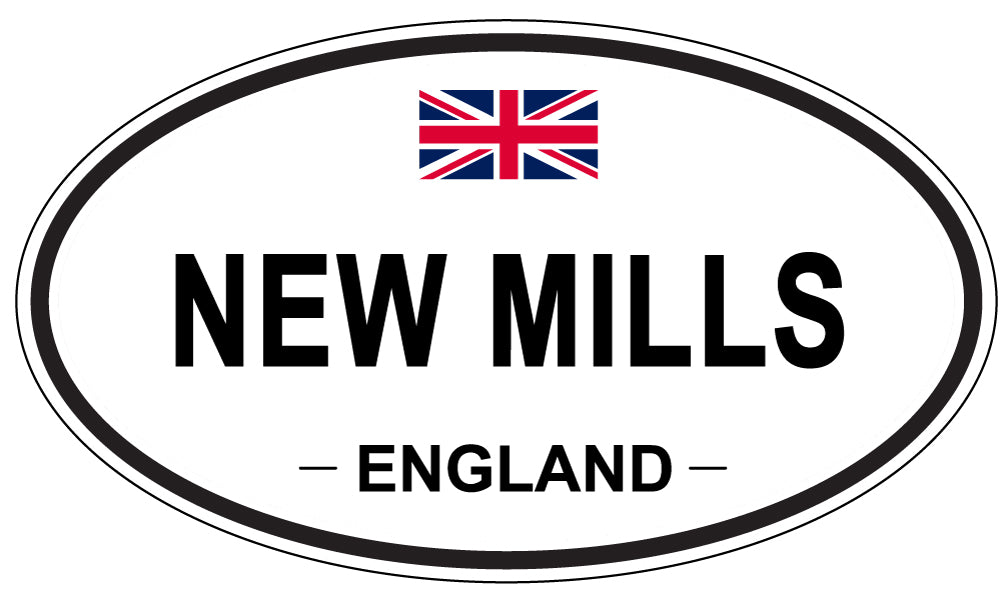 NEW MILLS, England - Oval Magnet