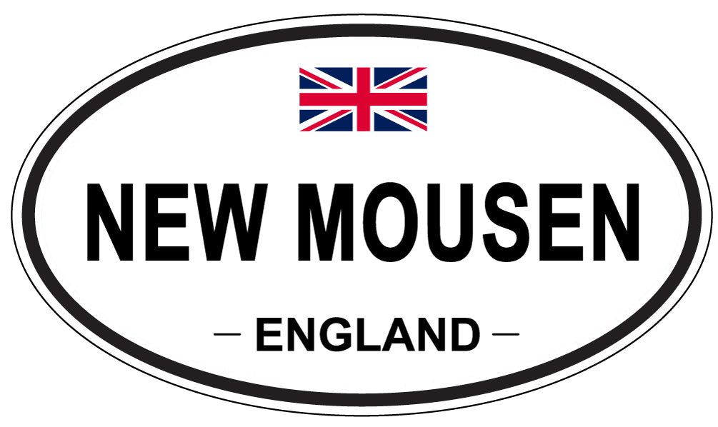 NEW MOUSEN, England - Oval Magnet