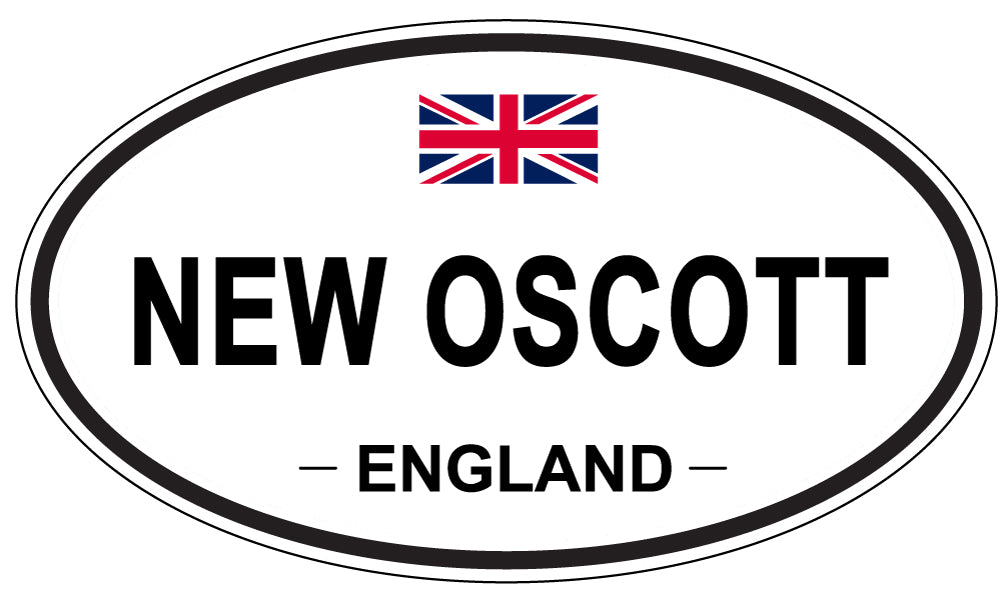 NEW OSCOTT, England - Oval Magnet