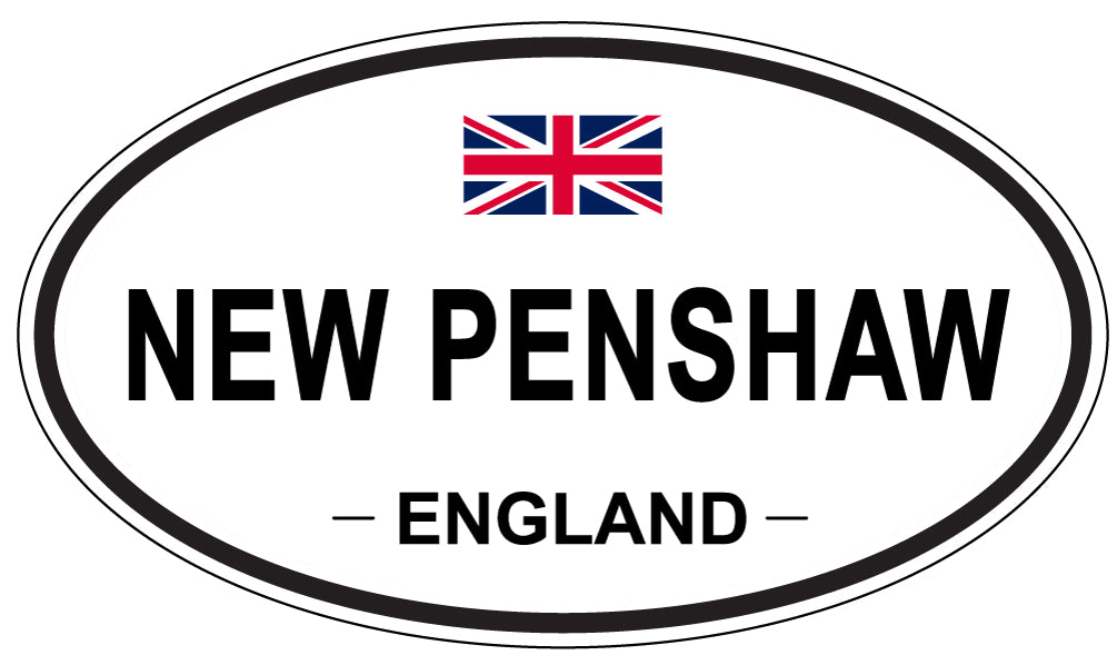 NEW PENSHAW, England - Oval Magnet