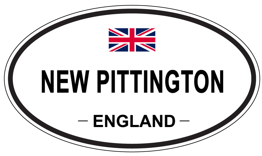 NEW PITTINGTON, England - Oval Magnet