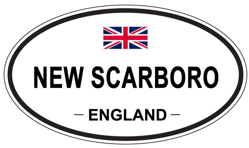 NEW SCARBORO, England - Oval Magnet