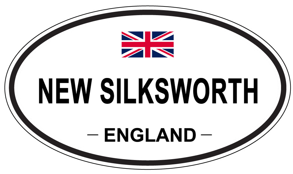 NEW SILKSWORTH, England - Oval Magnet